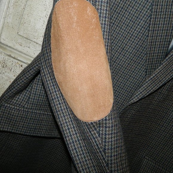 Boat House Row Jackets & Coats Boat House Row Lambswool Suede Elbow